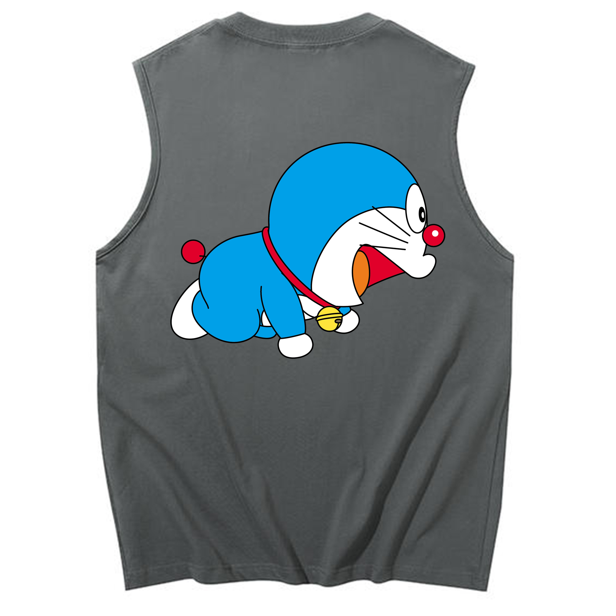 （画像用） ドラえもん Doraemon コットン100％タンクトップ（背面プリント）